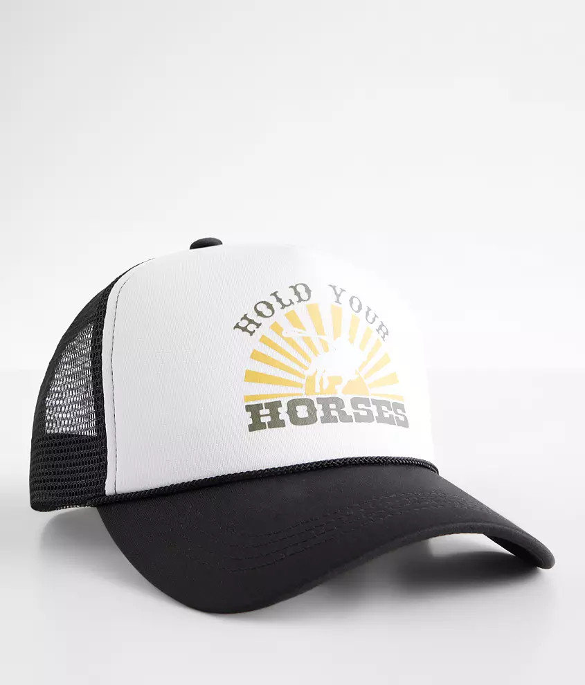 Hold Your Horses Trucker Hat | Buckle