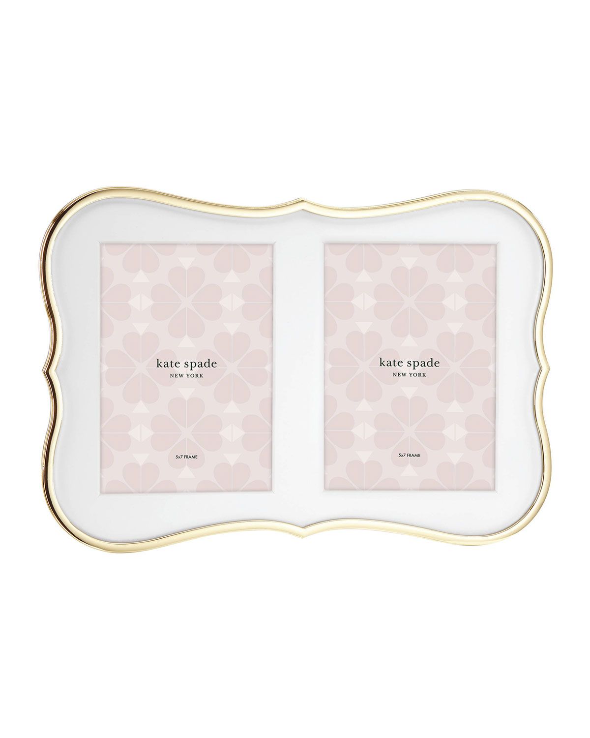crown point double invitation picture frame | Horchow