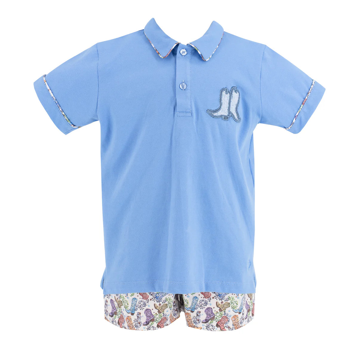 Fields Boy Polo Set | Dondolo
