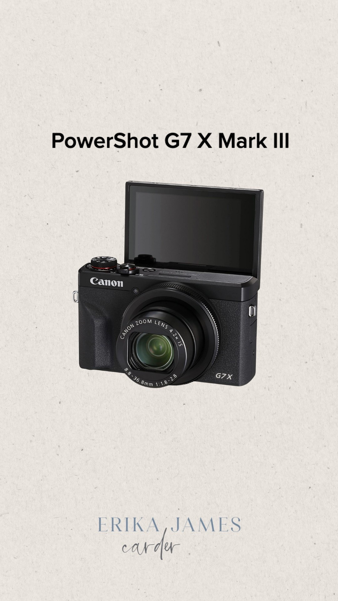 Canon G7X mark iii available at Walmart!



#LTKSummerEdit #LTKTravel