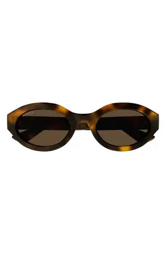 Miu Miu 50mm Oval Sunglasses | Nordstrom | Nordstrom