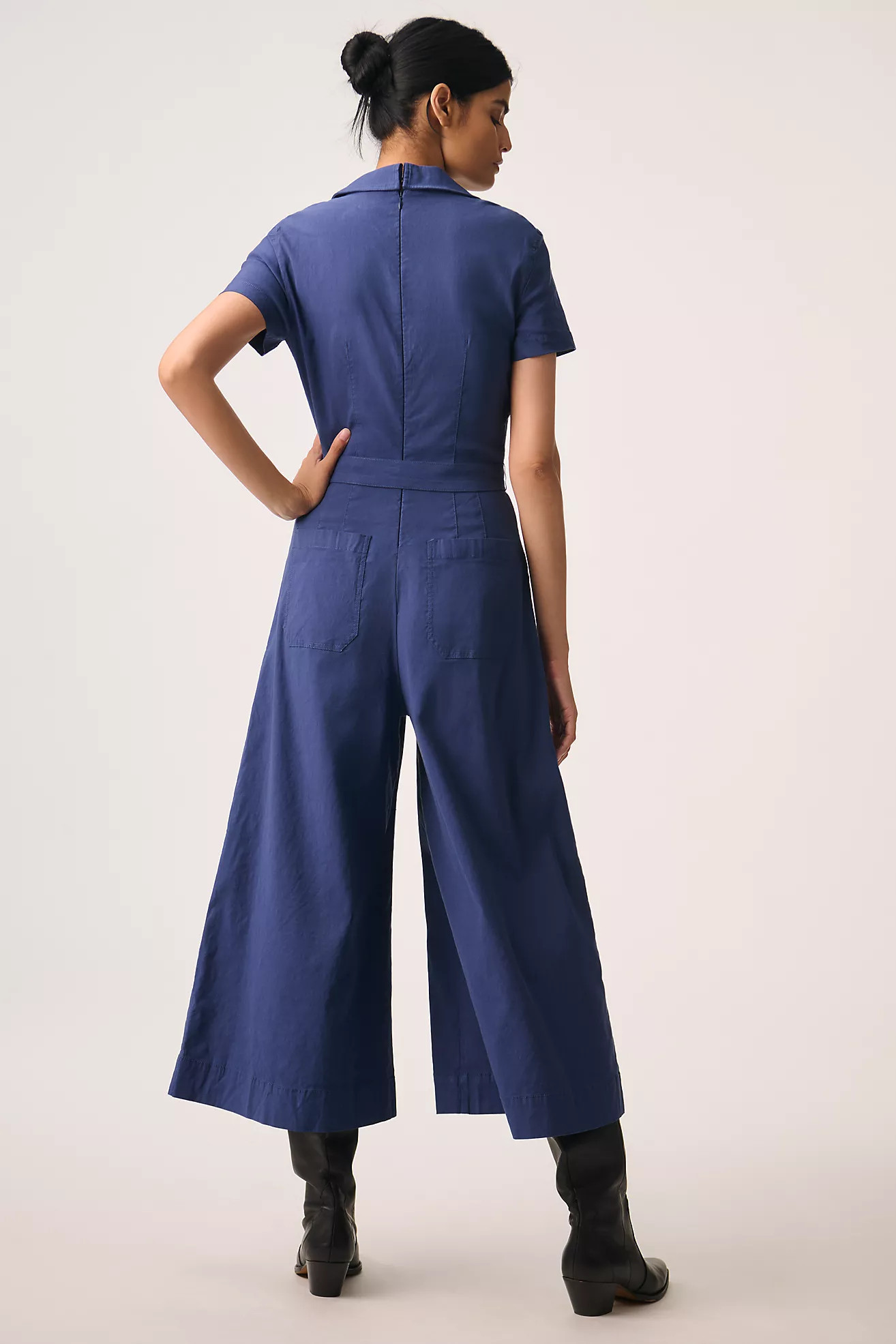 The Colette Wrap Jumpsuit by Maeve | Anthropologie (US)