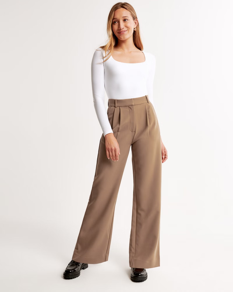 A&F Sloane Tailored Pant | Abercrombie & Fitch (US)