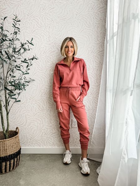 This matching set is perfect for travel or lounge wear! I am wearing an XS in both pieces! 

Loverly Grey, matching set 

#LTKSeasonal #LTKstyletip #LTKtravel