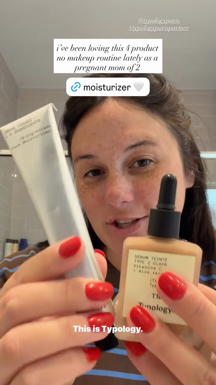 4 product no makeup routine I’ve been loving from Typology as a pregnant mom of 2! It feels like there’s nothing on my face 🙌🏻

#LTKgrwm #LTKBeauty #LTKselfcare