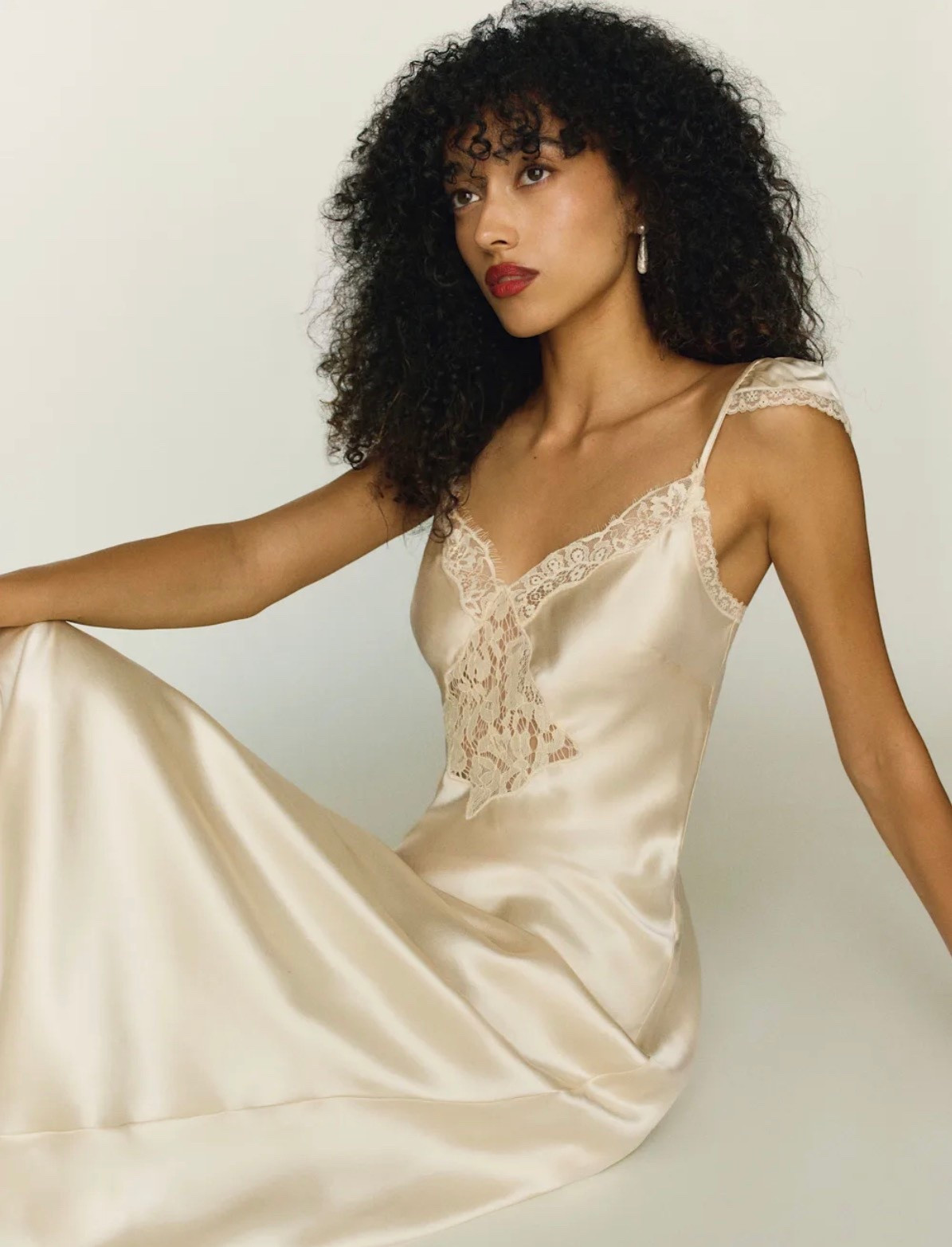 Serafina Silk Dress in Ivory from @Reformation 

#bridallooks
#bridalstyle
#bridalfashion
#bridetobe
#weddingstyle

#LTKWedding