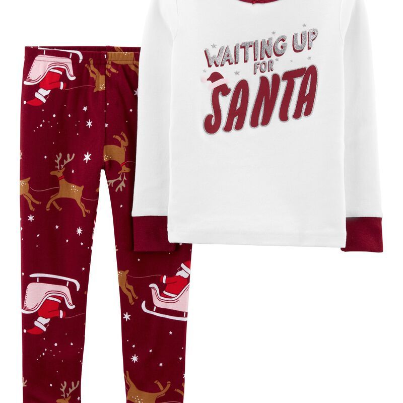 Baby 2-Piece Santa 100% Snug Fit Cotton PJs | Carter's
