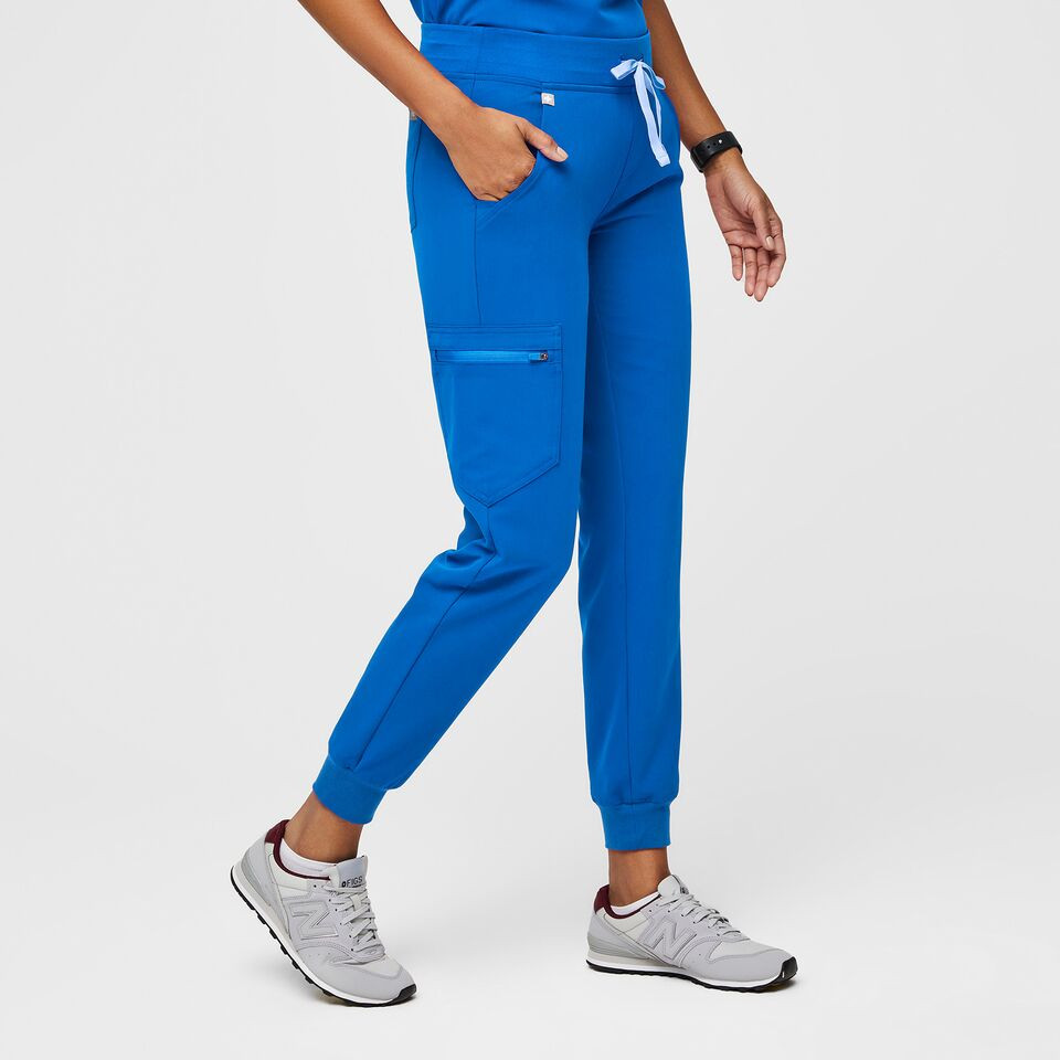 Women's Zamora Jogger Scrub Pants™  - Royal Blue · FIGS | FIGS