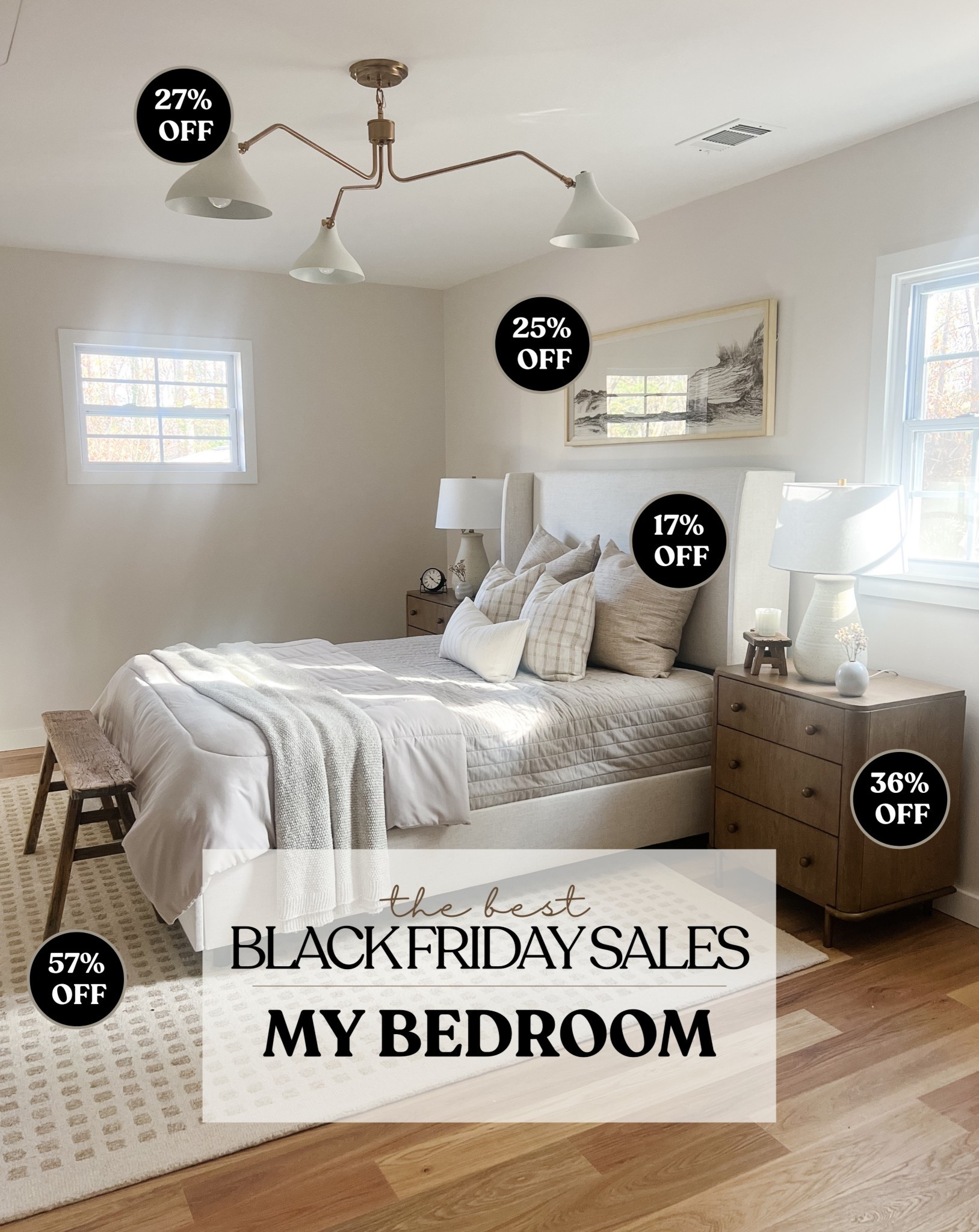 Neutral bedroom decor, nightstands, home decor, bedroom rug, Tilly bed, bedroom ideas, bedding, bedroom on sale  #bedroom 


#LTKSaleAlert #LTKCyberWeek #LTKHome