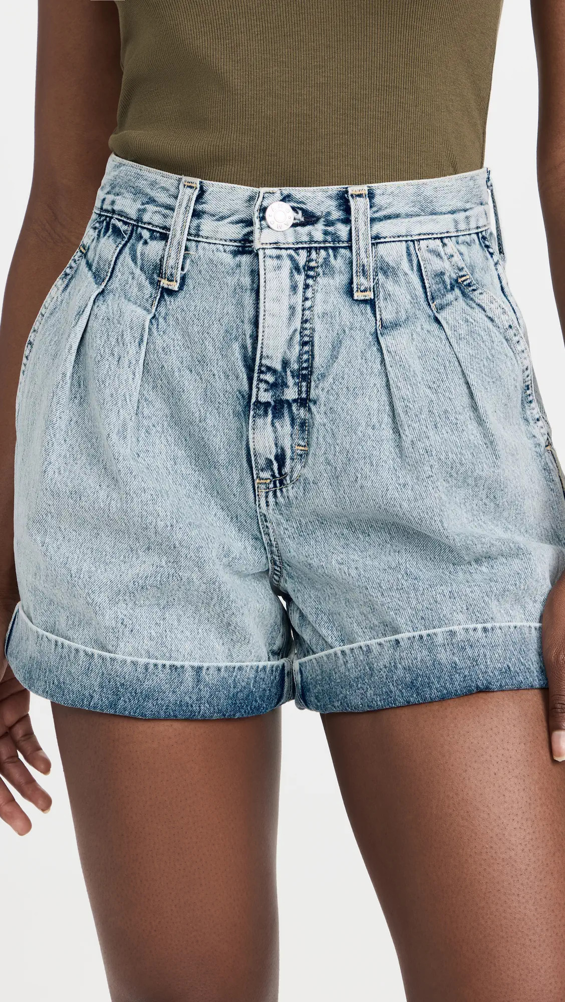 Marcella Pleated Shorts | Shopbop