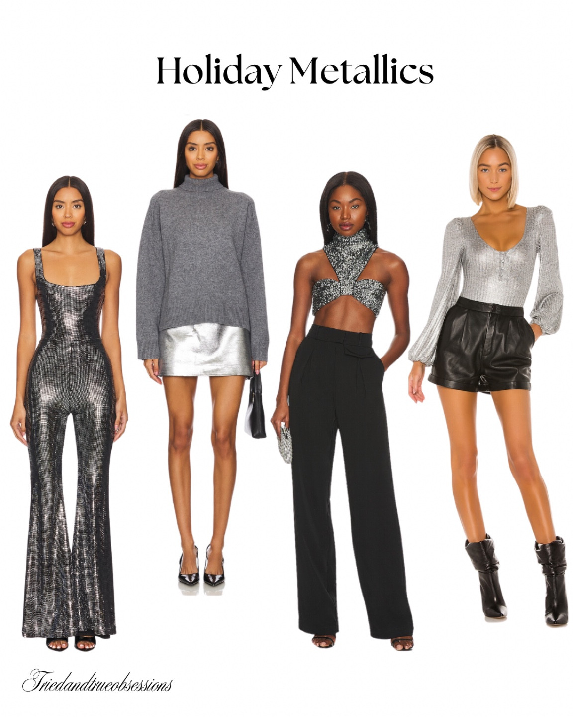 So many stunning metallics! These are perfect to mix and match. 

#LTKHoliday #LTKParties #LTKGiftGuide