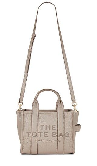The Leather Mini Tote Bag in Cement | Revolve Clothing (Global)