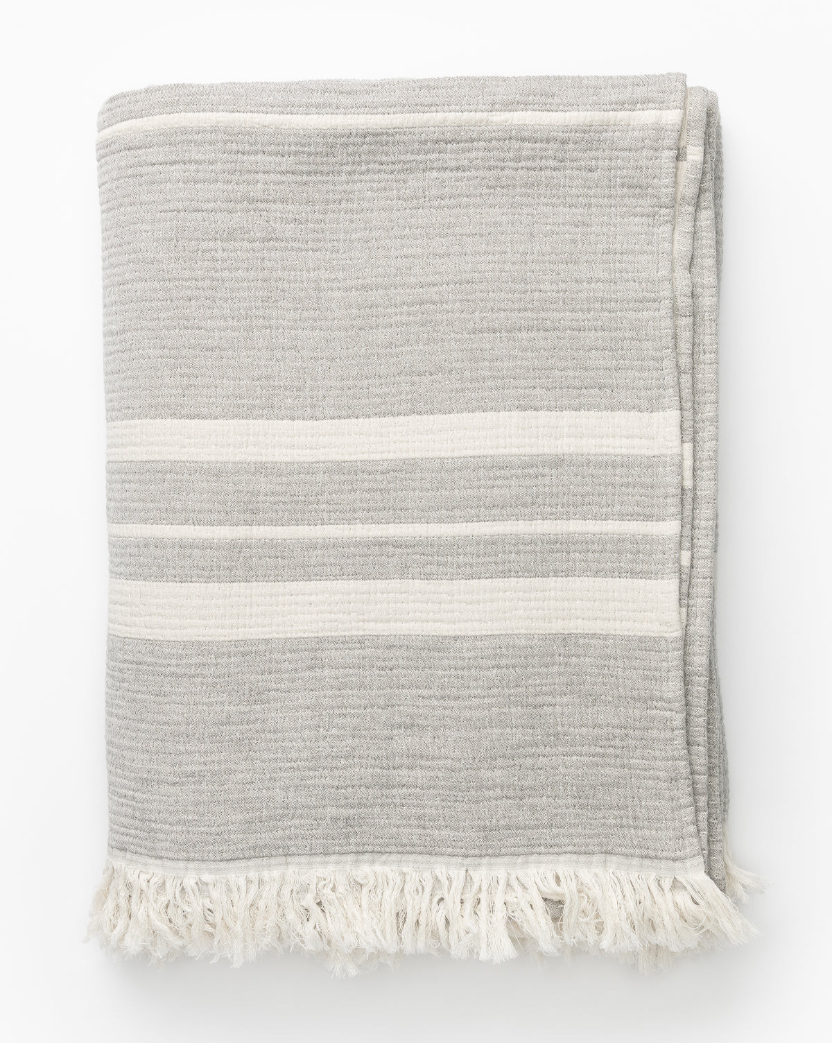 Latham Gray Cotton Coverlet | McGee & Co. (US)