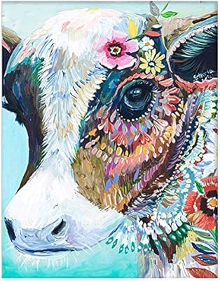 DIY Oil Painting Paint by Number Kits DIY Canvas Painting by Numbers Acrylic Oil Painting for Adu... | Amazon (US)