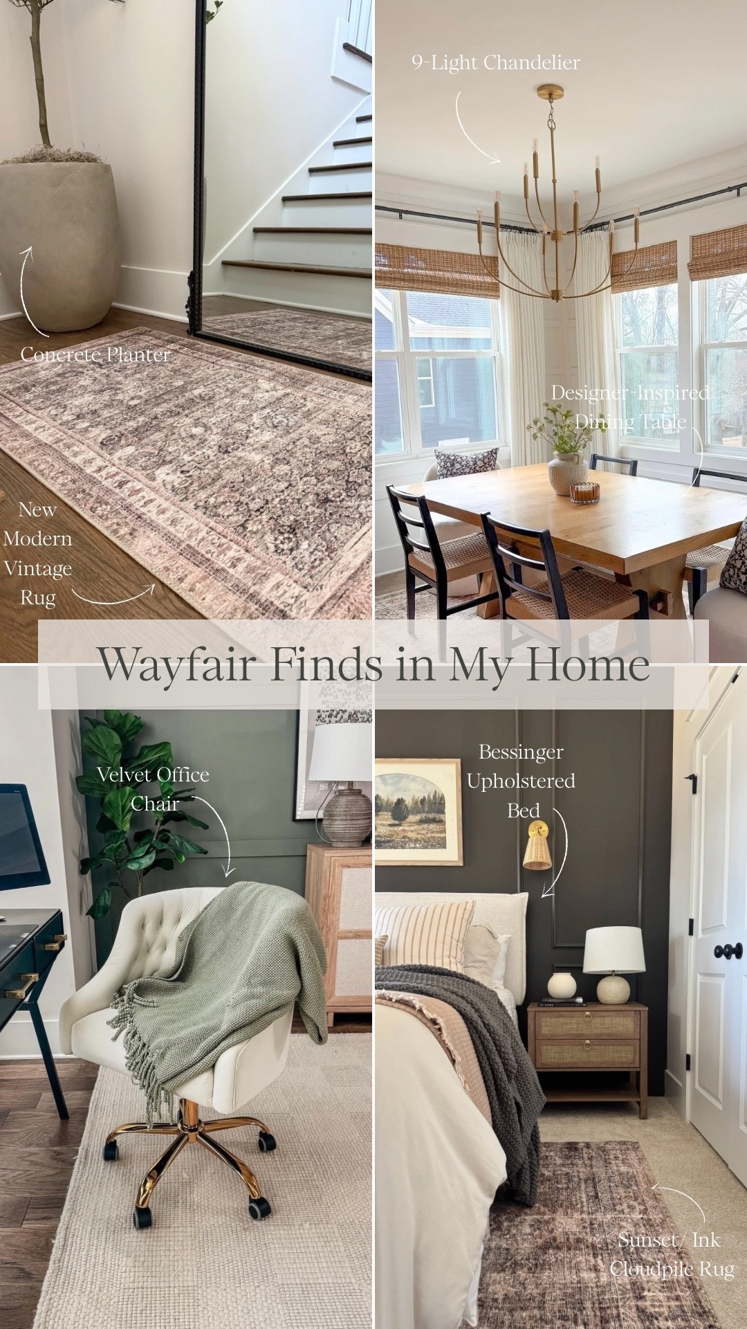 #Ad I’ve partnered with @Wayfair to show you my designer-inspired pieces styled in my home! 

Modern Classic home, Wayfair home finds, Wayfair rug, concrete planter, transitional home decor, interior design, home finds,

#wayfair #wayfairpartner

#LTKmomlife #LTKHome