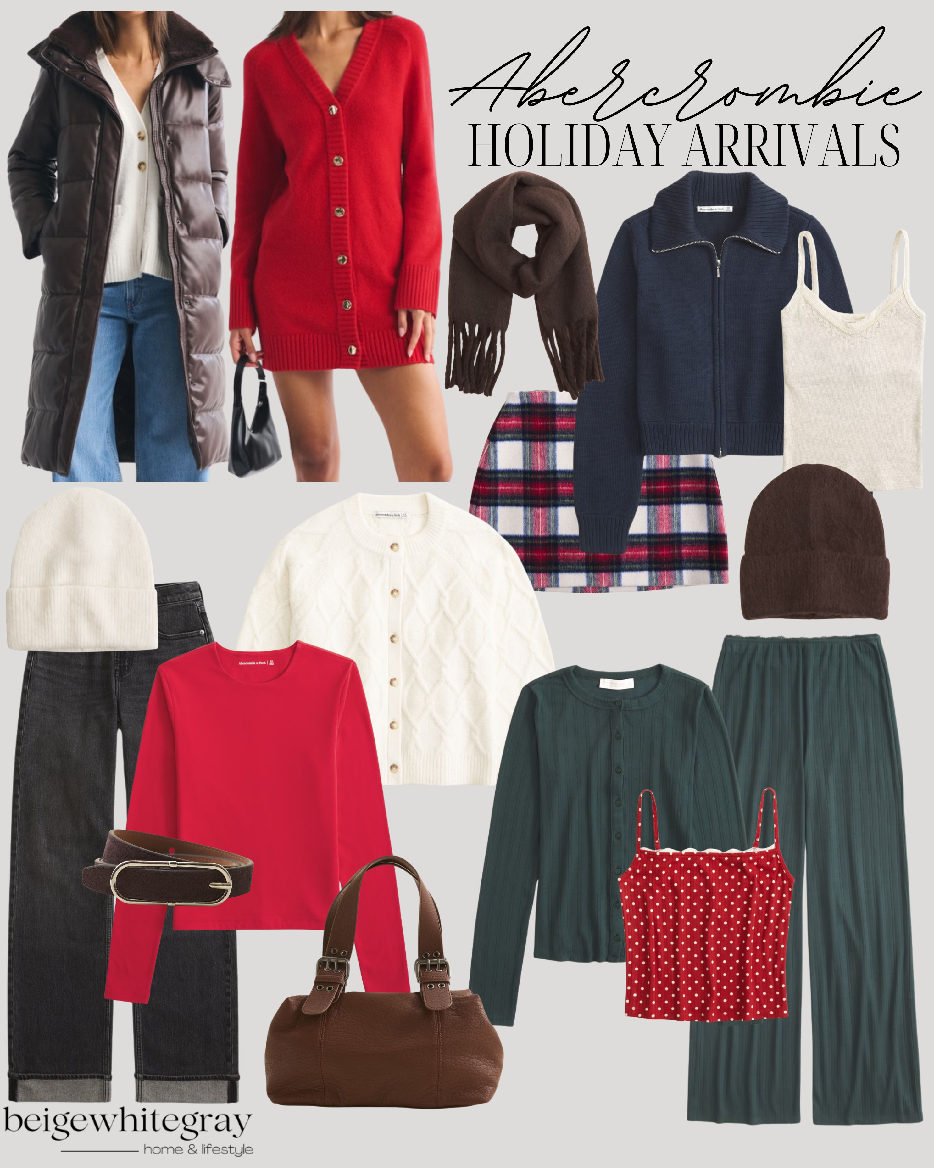 New Holiday Arrivals from Abercrombie!
Abercrombie Holiday / Abercrombie Winter / Knit Sweaters / Midi Dresses with Boots / Oversized Blazers / Puffer Jackets / Neutral Cardigans  / Button-Up Shirts / Layered Tops / Ankle Booties / High-Waisted Jeans / Utility Jackets / Ribbed Knit Tops / Winter Coats / Cotton Turtlenecks / Neutral Jumpsuits / Leather Crossbody Bags / Warm Beanies / Wide-Leg Trousers / Knit Midi Skirts / Oversized Flannel Shirts / Neutral Loafers / Slip Dresses with Layers / Winter Scarves / Earth-Tone Accessories / Oversized Sweaters and Cardigans / Fair Isle Sweaters / Winter Accessories / Warm Layers / Thermal Layers / Waterproof Snow Boots / Ugg Boots /  

 

#LTKHoliday #LTKSeasonal #LTKStyleTip