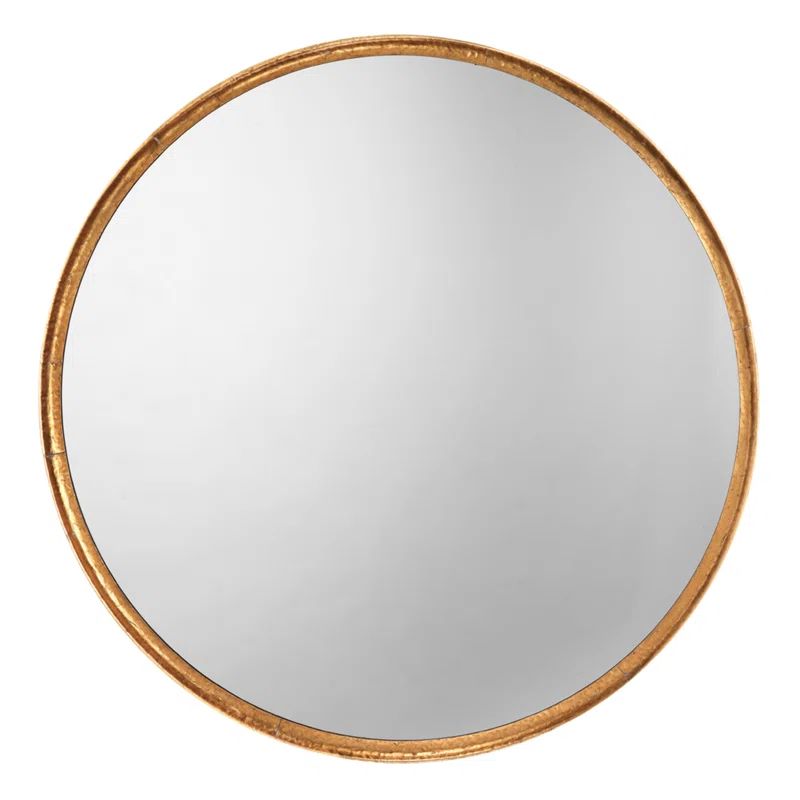 Refined Metal Flat Wall Mirror | Wayfair North America