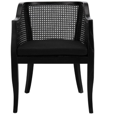 Rina Cane Dining Chair - DCH9501 - Black - Safavieh | Target