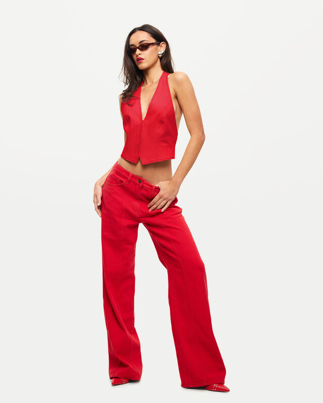 Dawson Jeans in Crimson Red | General Pants