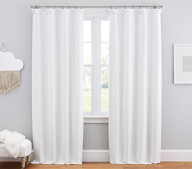 Seaton Blackout Curtain | Pottery Barn Kids
