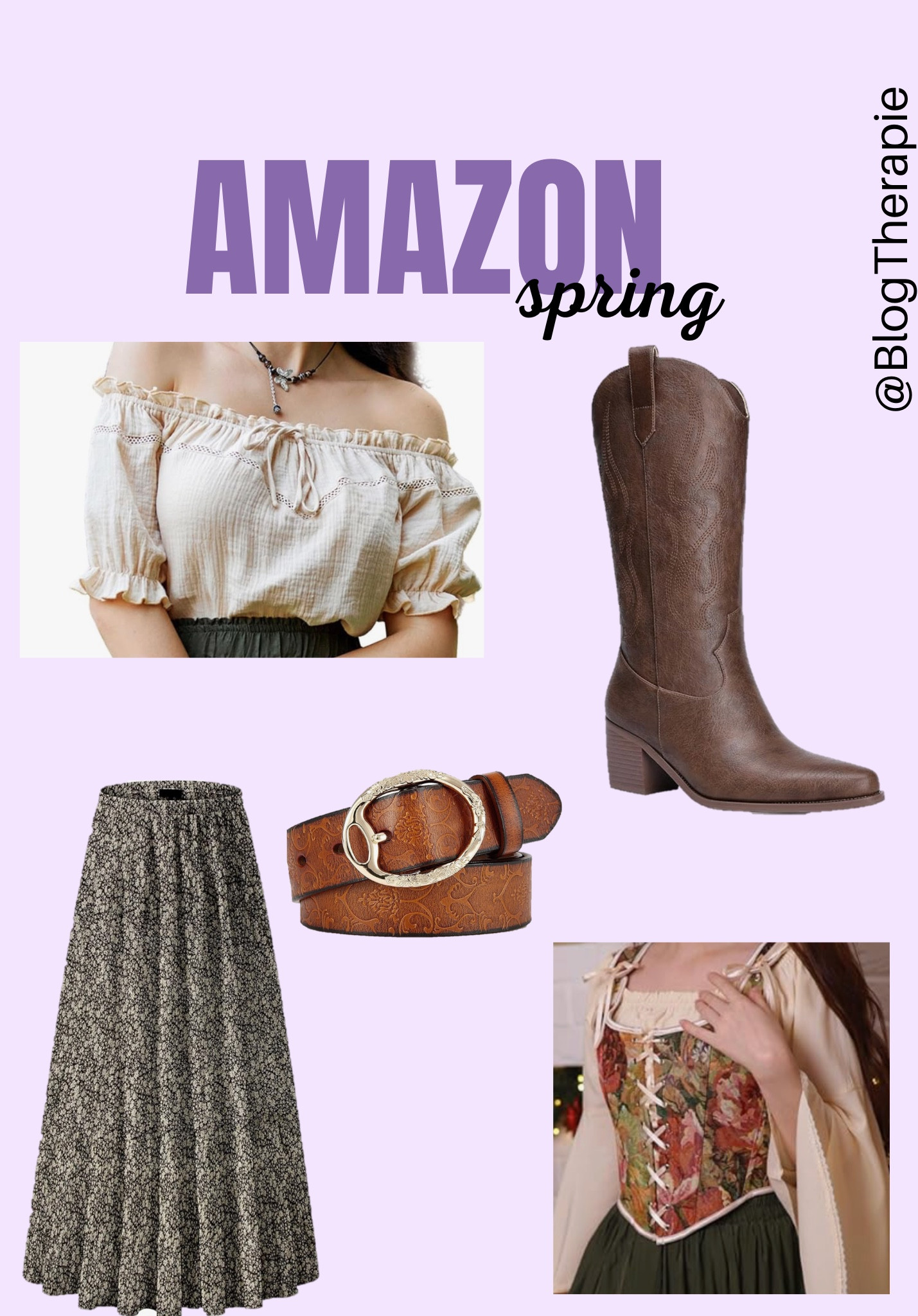 Western style meets the whimsical Ren fair with these Amazon spring fashion finds. I’m looking forward to 2024 being my romantic feminine era.

#LTKfindsunder50 #LTKstyletip #LTKFestival