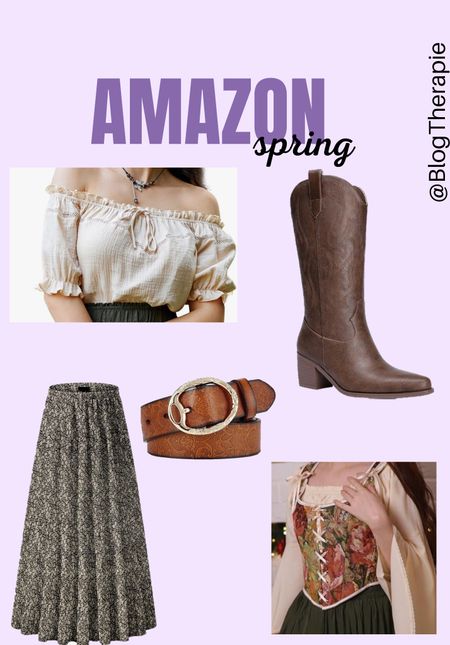 Western style meets the whimsical Ren fair with these Amazon spring fashion finds. I’m looking forward to 2024 being my romantic feminine era.

#LTKfindsunder50 #LTKstyletip #LTKFestival