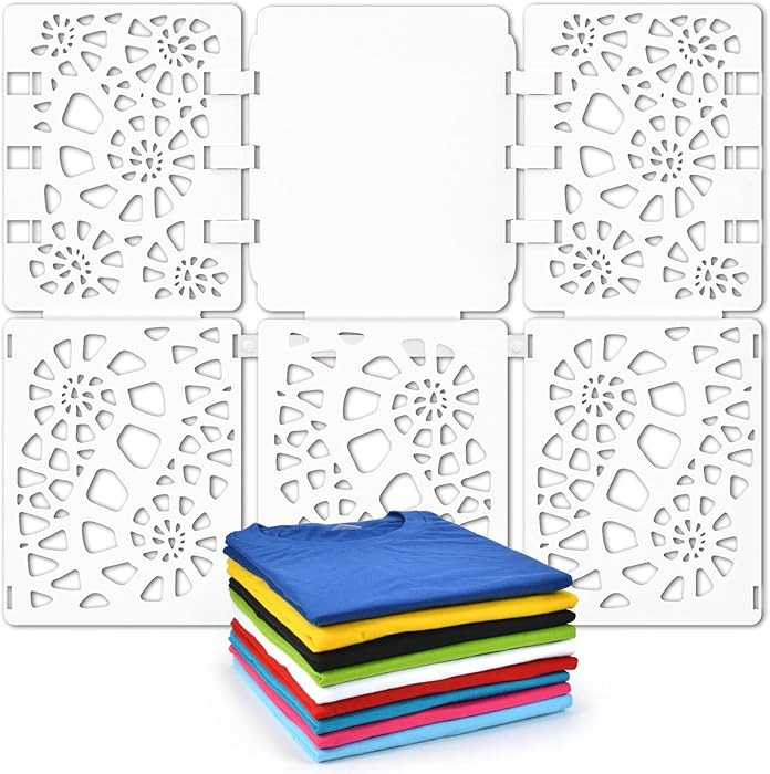 BoxLegend Shirt Folder Board V2 T Shirt Folder Folding Board Durable Plastic Easy to Fold Clothes... | Amazon (US)