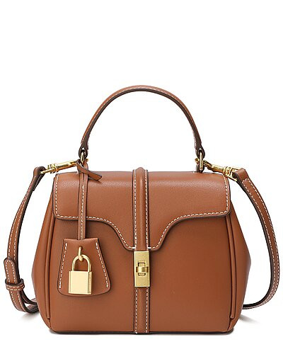 Smooth Leather Top Handle Crossbody | Gilt & Gilt City