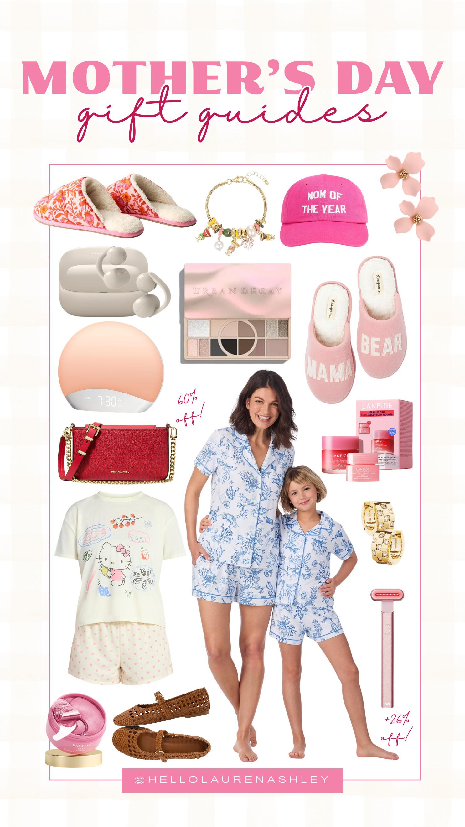 Mother’s Day gift ideas she’ll love 💕
A few cozy favorites, beauty finds, cute pajamas, and little treats any mom would love getting this year. Linking everything here ✨ #LTKgiftguide #mothersdaygifts #LTKfinds 

 #LTKMothersDay #LTKSeasonal #LTKBeauty