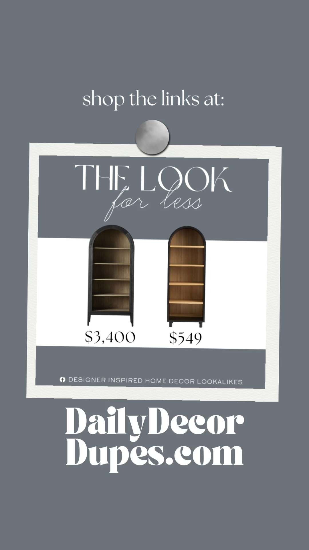 Inspired by Arhaus Bookcase. Wooden Arch Bookshelf. Natural Wood Bookcase. Modern Wood Bookshelf. Statement Display Bookcase. Solid Wood Arch Cabinet. Scandinavian Style Bookcase. Minimalist Wood Cabinet. Living Room Display Shelf. 

Home more affordable option find copy cat similar look for less budget friendly affordable cheap cheaper beautiful pretty. Clearance sale coupon code discount code promo code luxury lookalike look a like Inspo inspiration inspired by idea ideas Love like these? I share multiple every day in my FB group. 

 #arhausinspired #bookcase #bookshelf #displaycabinet #modernbookcase #archedbookshelf #furniturefinds #LTKSeasonal #LTKHome #LTKSaleAlert