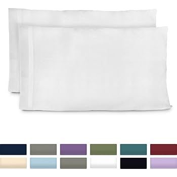 Mellanni Luxury Pillowcase Set - Brushed Microfiber 1800 Bedding - Wrinkle, Fade, Stain Resistant... | Amazon (US)
