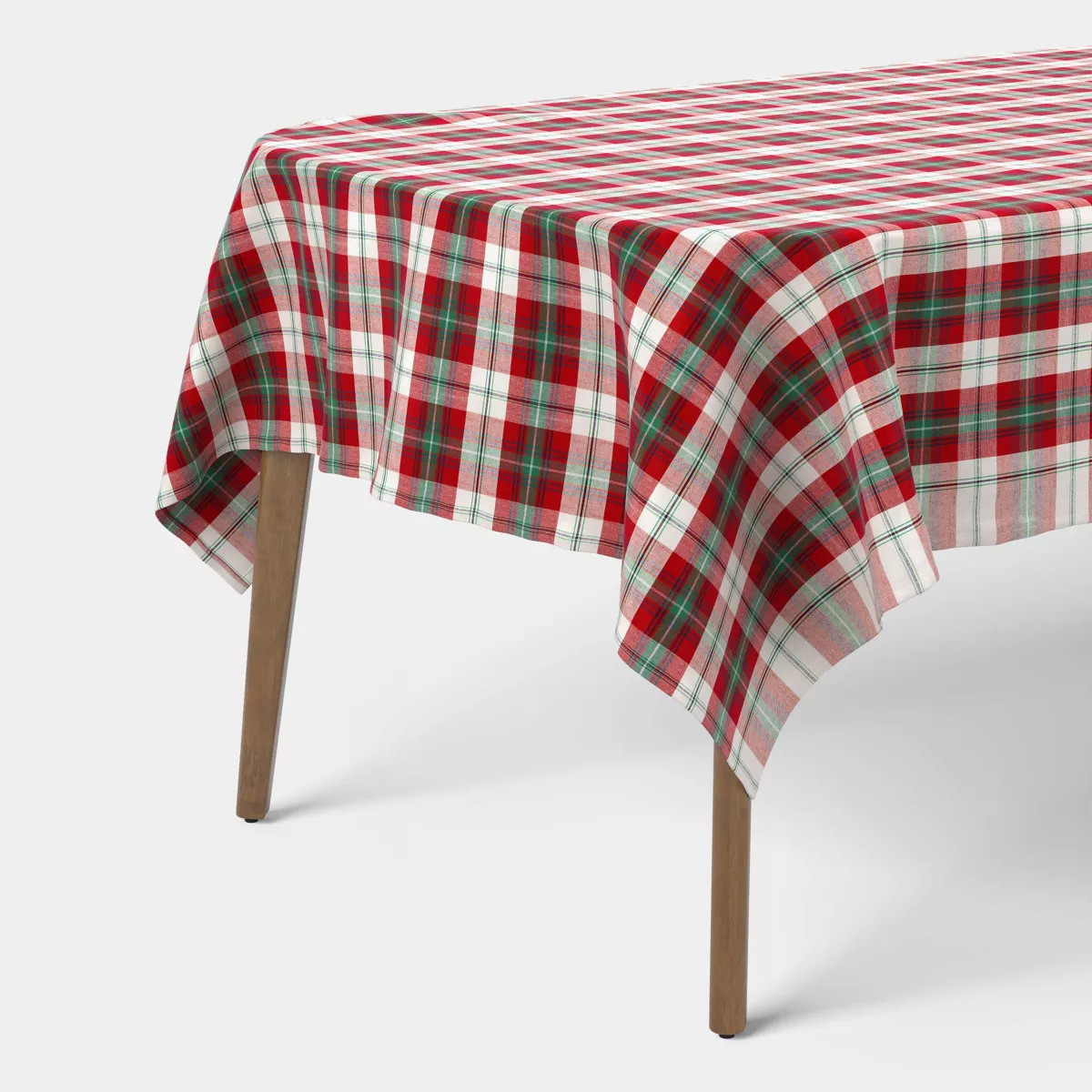 Plaid Tablecloth Cardinal Red - Threshold™ | Target