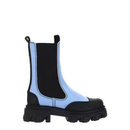 Ganni Ladies Placid Blue Mid Chelsea Ankle Boots Brand Size 37 ( US Size 7 ) | Walmart (US)