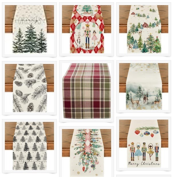 So many Christmas Table Runners on sale for $7.99 or less on Amazon right now! 

#LTKHoliday #LTKCyberWeek #LTKSaleAlert