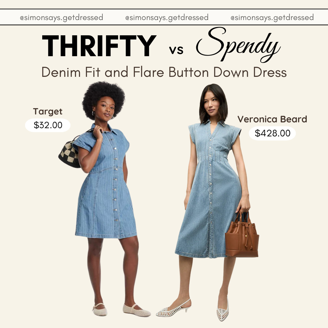 ✨ Thrifty vs Spendy: The Denim Fit and Flare Button-Down Dress ✨

Which style are you? 🙌 Whether you’re on a budget or ready to splurge, this Denim Fit and Flare Button-Down Dress is perfect for every occasion! 💙

🔹 Thrifty: Get the look without breaking the bank!
🔹 Spendy: Treat yourself to a timeless, high-quality piece.

Tap to Buy Now and grab your favorite before it’s gone! 💃

#ThriftyVsSpendy #DenimDress #LTKFinds #LTKStyle #ShopNow #FashionInspo #Ad #LTKSale #BuyNow 

 #LTKStyleTip #LTKBeauty #LTKWorkwear