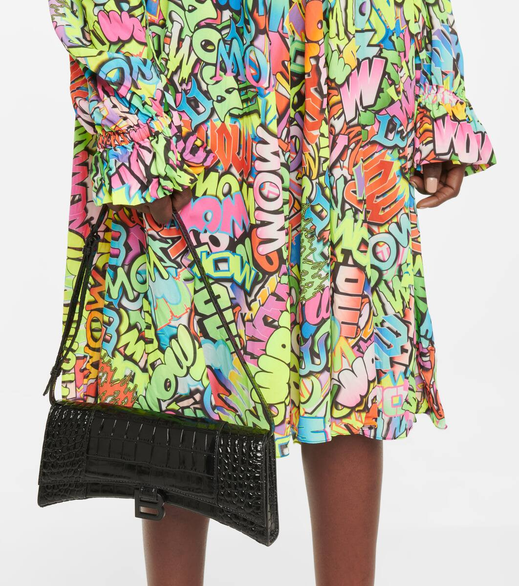 Sac Hourglass Sling en cuir embossé | Mytheresa (FR)