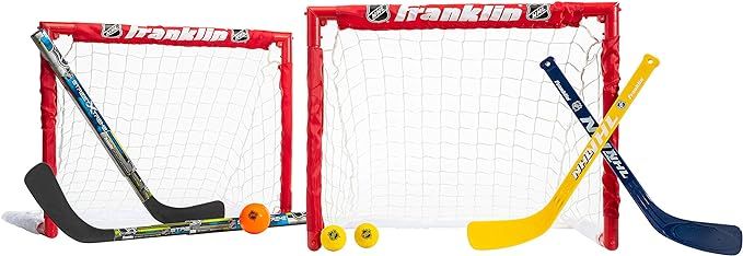 Franklin Sports - NHL Kids Folding Hockey Goals Set - (2) Street Hockey & Knee Hockey Goals - (2)... | Amazon (US)