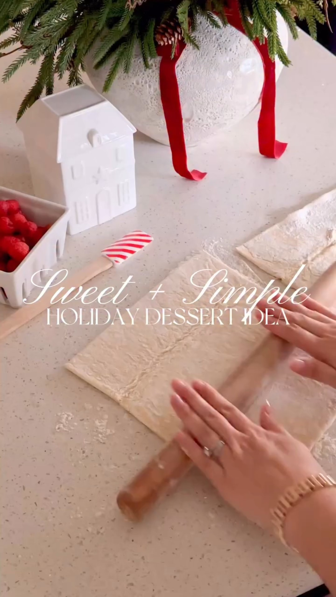 I love holiday sweet treats, especially when they don’t require a lot of time or effort. This one is perfect for holiday parties or a cozy night at home with the family! ❄️ 

You’ll need:
- puff pastry sheets (2)
- whipped cream cheese mixed with powdered sugar 
- raspberries
- powdered sugar to sprinkle

Cut out your pastry sheet using a cookie cutter then bake according to package instructions. Spread the cream cheese mixture (or you can use prepared whipped cream) on the pastry. Then fill with your berries of choice. Sprinkle with powdered sugar and you’ll have an easy and delicious Christmas treat!

#amazonhome #targetfinds #holidayrecipes #holidaypartyideas #holidaytreats

#LTKHoliday #LTKfoodie #LTKmomlife