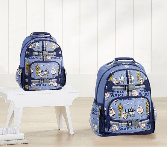 Mackenzie Star Wars™ Droids™ Glow-in-the-dark Backpacks | Pottery Barn Kids