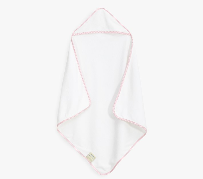Gingham Baby Hooded Towel | Pottery Barn Kids