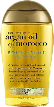OGX Renewing + Argan Oil of Morocco Penetrating Hair Oil Treatment, Moisturizing & Strengthening ... | Amazon (US)