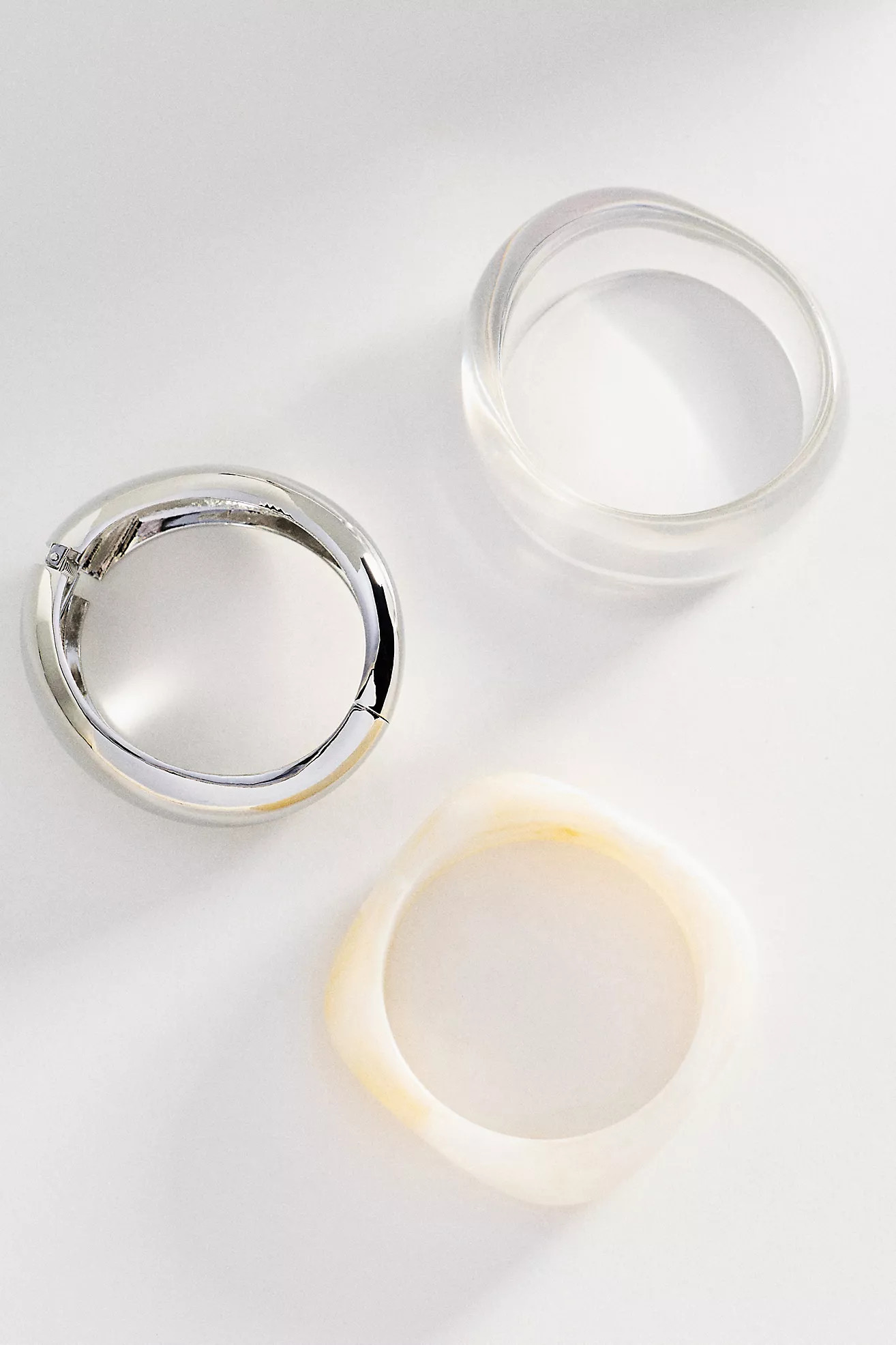 Resin Bangle Bracelets, Set of 3 | Anthropologie (US)