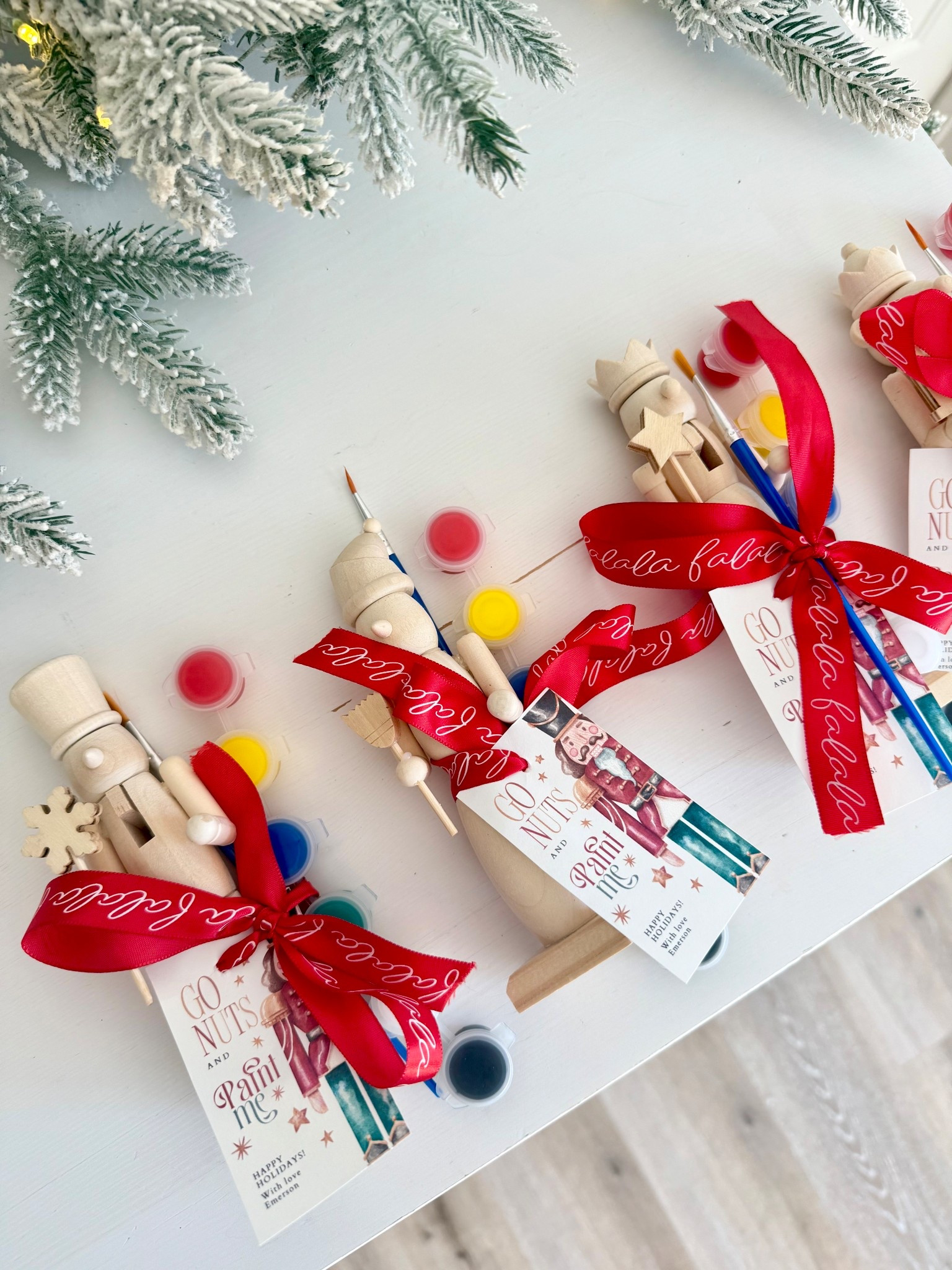 Wooden nutcrackers and paint set for Christmas class favors our holiday favors for kids 

#LTKGiftGuide #LTKKids #LTKHoliday

#LTKGiftGuide #LTKKids #LTKHoliday