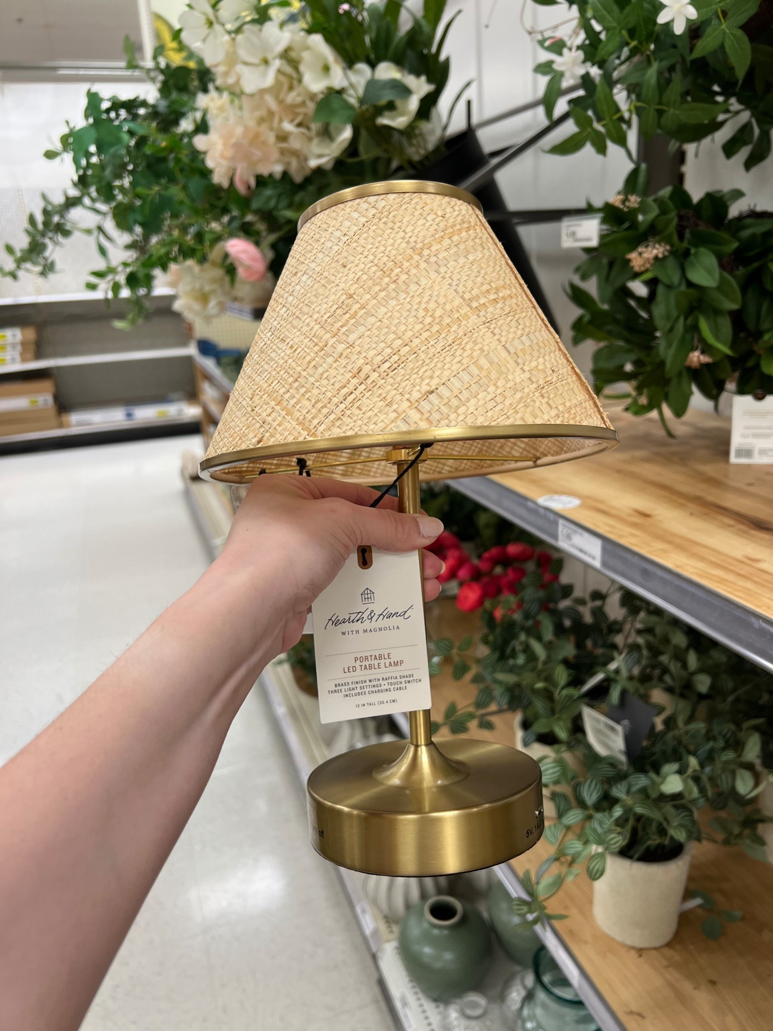 LOVE this rechargeable touch lamp! The brass is so pretty and the lamp shade adds so much character! 

#LTKSeasonal #LTKHome #LTKdayinmylife