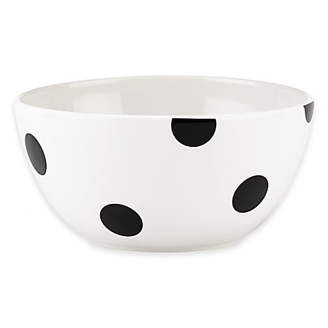 kate spade new york All in Good Taste™ Deco Dot Soup/Cereal Bowl | Bed Bath & Beyond