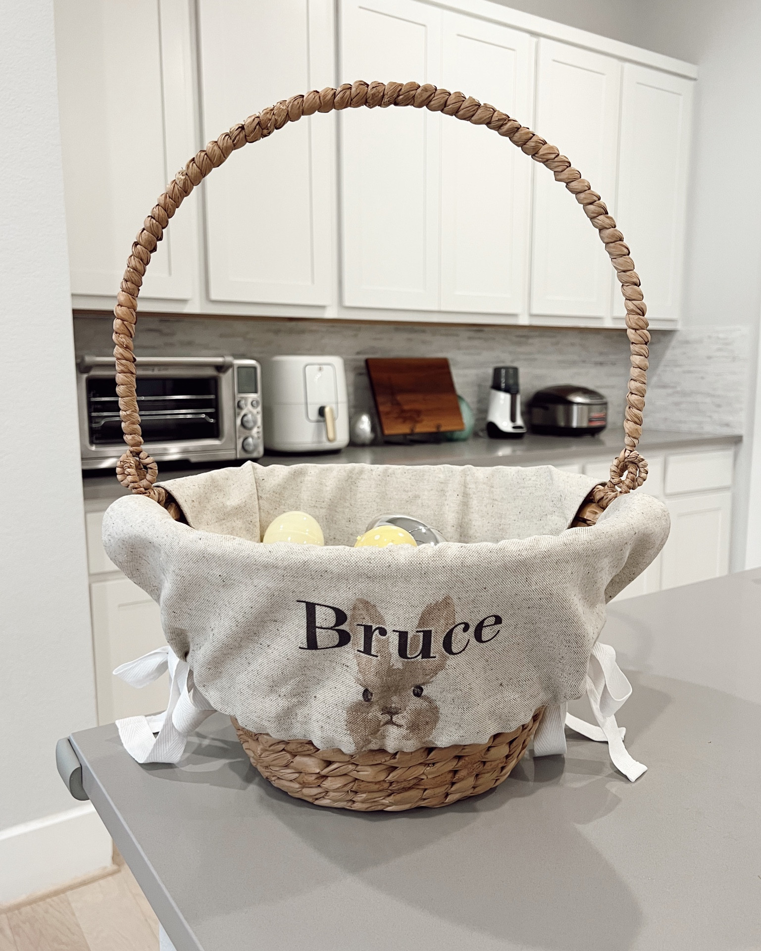 Bruce’s easter basket🐰🐣🧺💛

Easter basket, toddler, kids Easter, custom basket, easter egg, easter inspo

#LTKkids #LTKSpringSale #LTKfamily