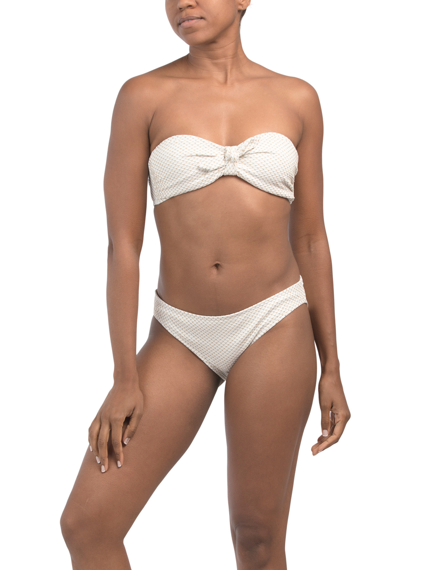 Cinched Bandeau Bikini Collection | TJ Maxx