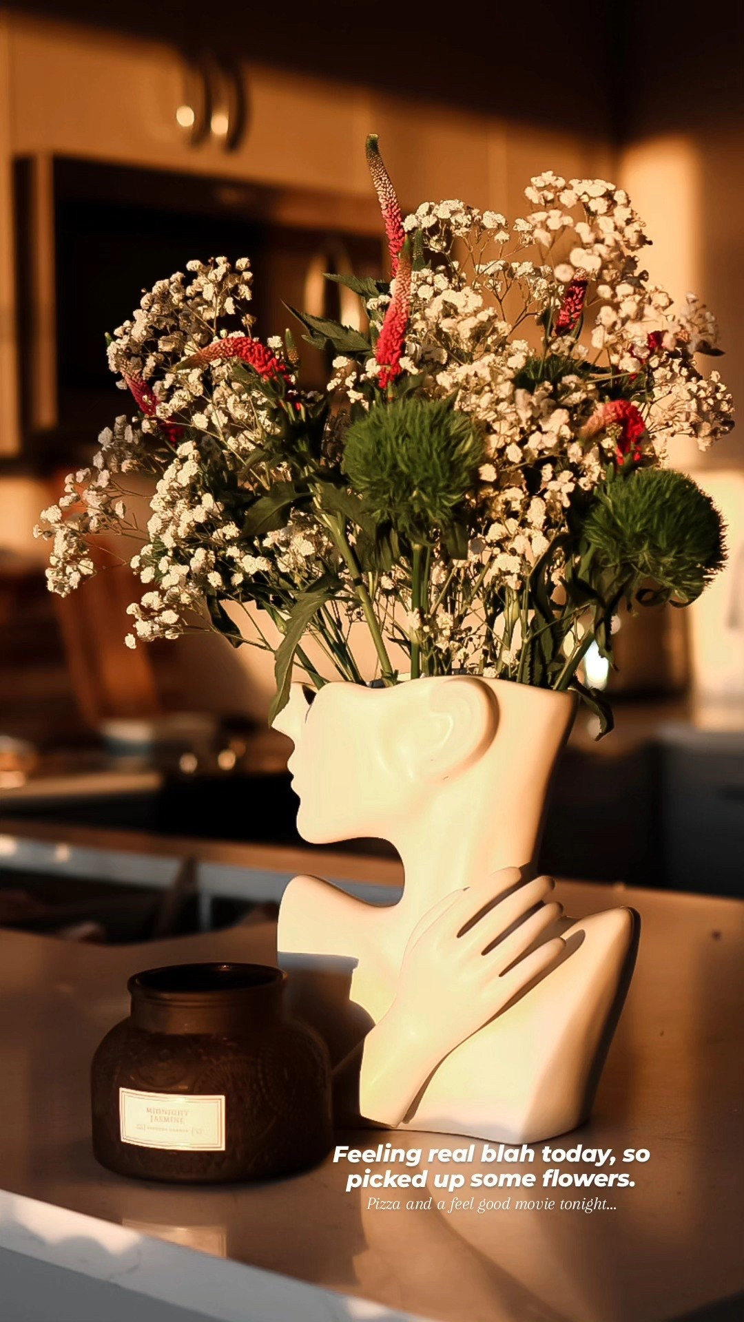 Feeling real blah today, so picked up some flowers. Vase

#LTKHome #LTKFindsUnder50