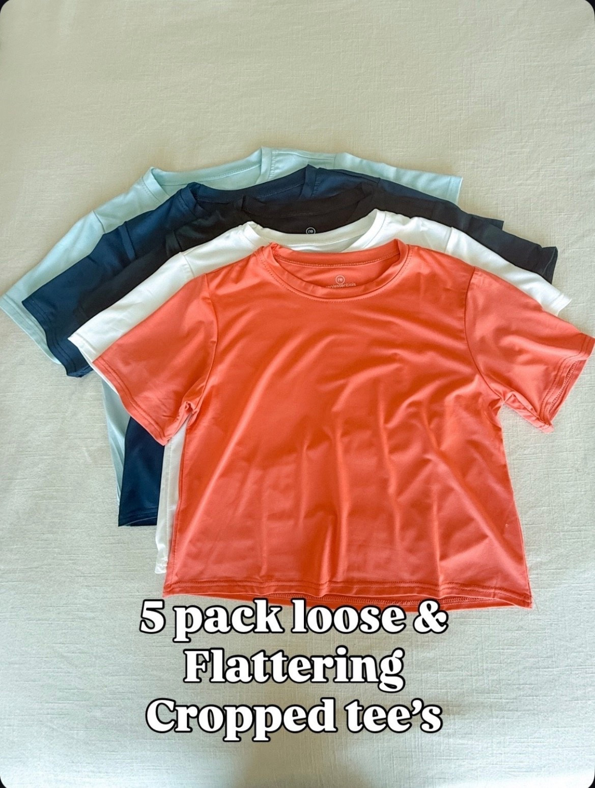 These cropped workout tees are one of my favorite Amazon finds. You get five versatile colors in one pack, and the relaxed fit is lightweight, flattering, and perfect for workouts, walks, errands, or everyday wear. The cropped length pairs perfectly with leggings, shorts, skorts, and wide leg pants.

cropped workout tee, athletic top, Amazon activewear, gym outfit, workout clothes, casual activewear, summer essentials, athletic basics, fitness fashion, walking outfit, athleisure style, everyday basics, activewear haul, EverydayHolly

#LTKActive #LTKPetite #LTKootd