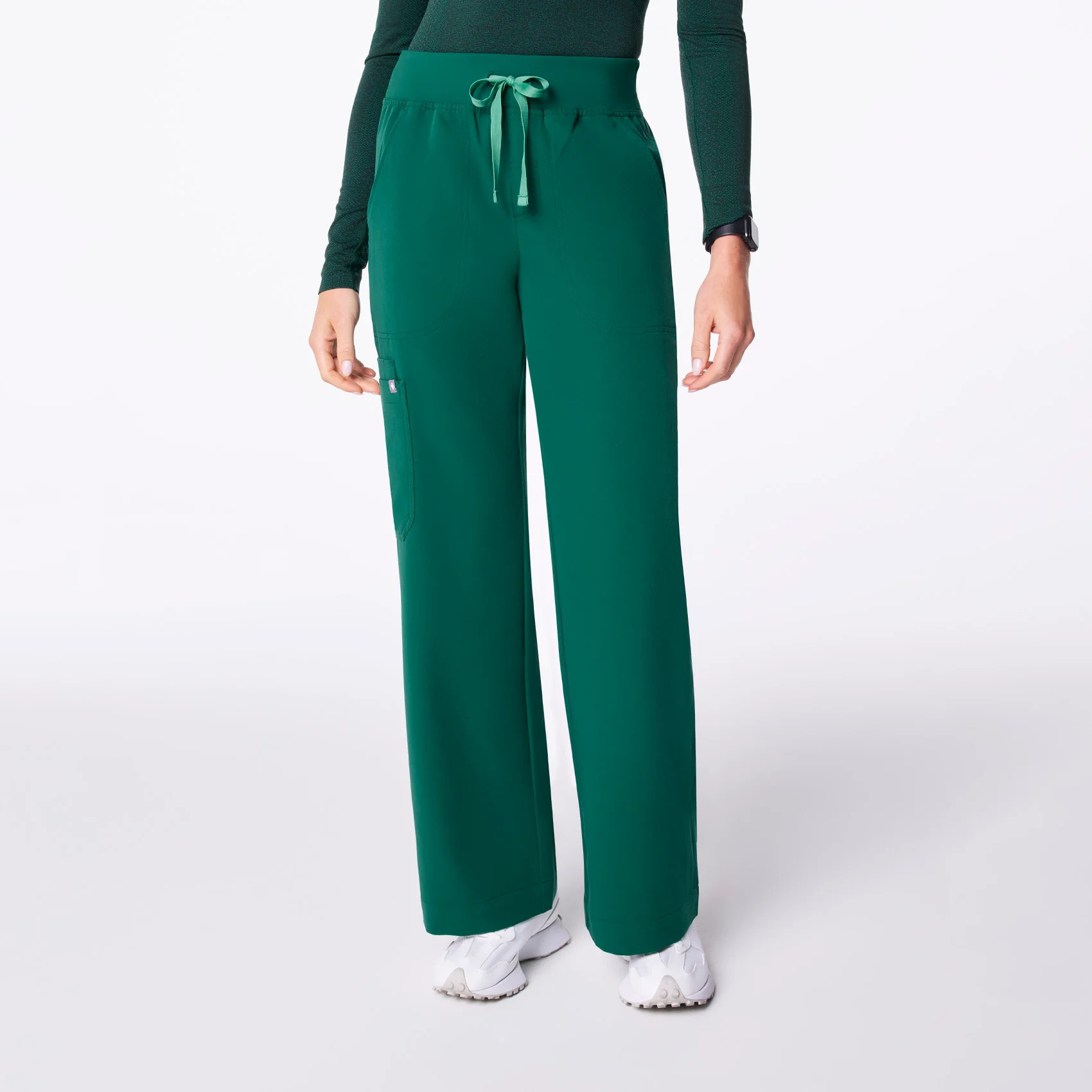High Waisted Isabel Wide Leg Scrub Pants | FIGS
